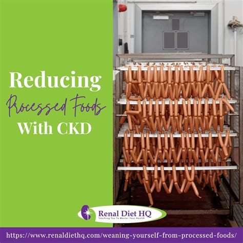 Reducing Processed Foods with CKD - Renal Diet HQ