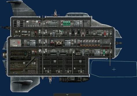 I was able to make a submarine loosely based on the Coriolis in the game Barotrauma : Barotrauma