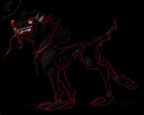 Demon Dog Cartoony by TheTyro on DeviantArt