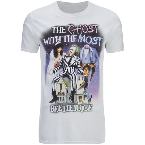 Beetlejuice Men's T-Shirt - White Merchandise | Zavvi.com