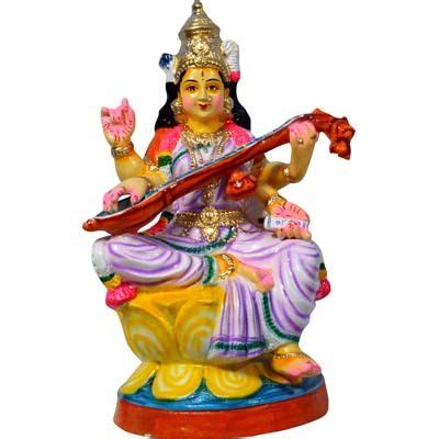 Navaratri Golu Dolls Saraswathi in Paper Mache. Buy Golu Dolls in USA ...