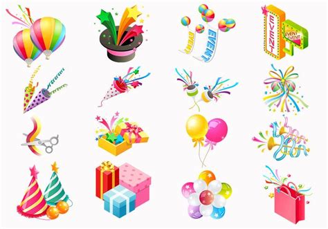 Party Icon Vector Pack - Download Free Vector Art, Stock Graphics & Images