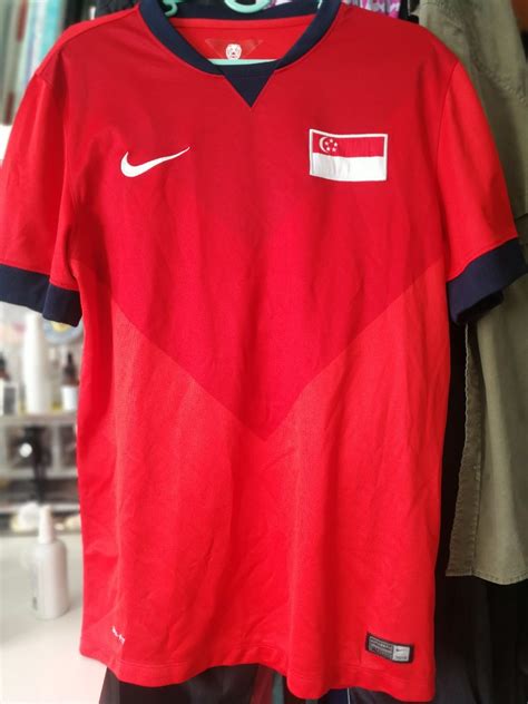 Nike Singapore National football Team Jersey, Sports Equipment, Sports & Games, Racket & Ball ...