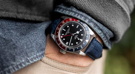 Strap Showcase: Tudor Black Bay GMT Strap Suggestions | WatchGecko