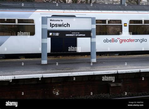 Ipswich railway station, Suffolk, UK Stock Photo - Alamy