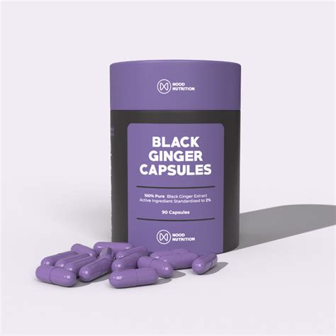 Black Ginger Capsules | Boost Sexual Health, Energy & Performance – Nood Nutrition®