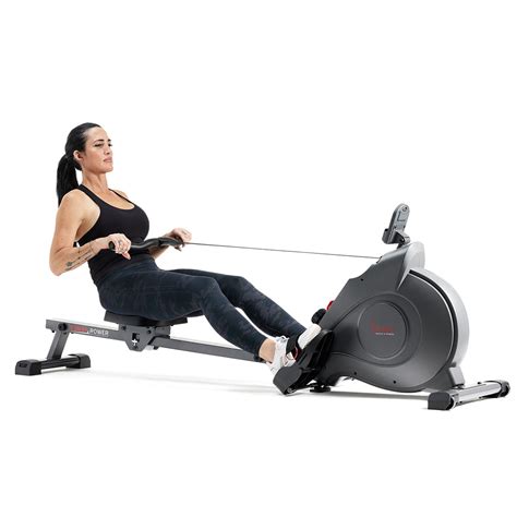 Smart Extra Long Slide Rail Magnetic Rowing Machine | Sunny Health & Fitness | Sunny Health and ...