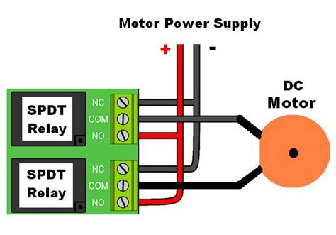 Using a relay to switch polarity on a motor - Programming Questions - Arduino Forum