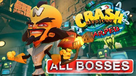 Crash Bandicoot 3 Warped - All bosses and Ending - YouTube