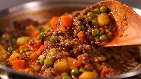 MINCED BEEF STEW - YouTube