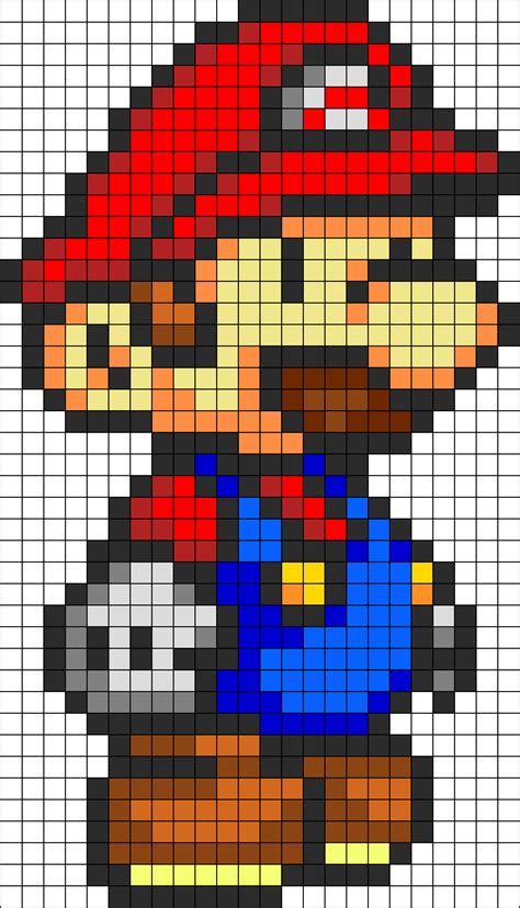 Pin by Enaam Salim on à faire | Pixel art, Perler bead mario, Pixel crochet