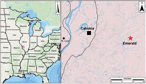 Ancient Cahokia Map