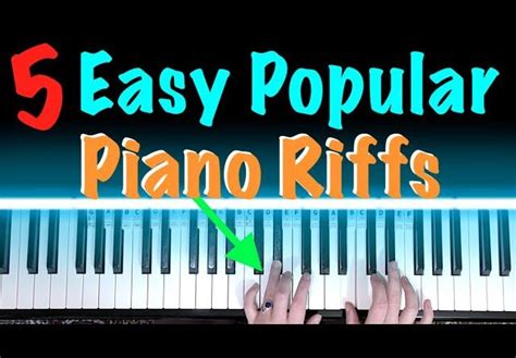 5 Easy Piano Riffs For Beginners – Bitesize Piano