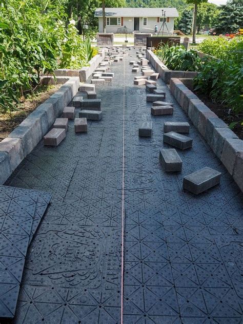 DIY Installation of Paver Base Panel for Paver Path - Part One | Hometalk