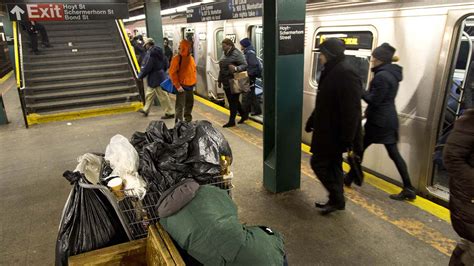 20 percent increase in homeless living in New York City subway, MTA ...