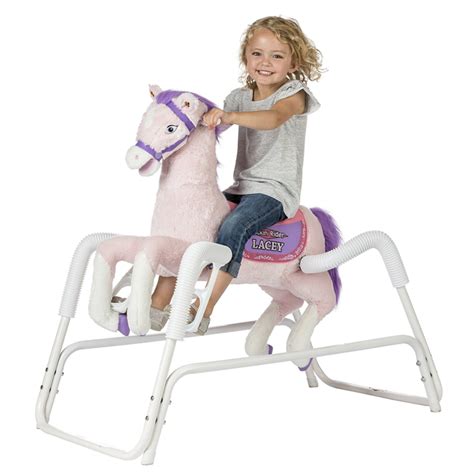 Spring Rocking Horse w/ Sound for Toddlers & Kids Ride on Toy | Kids Rocking Horse Toys