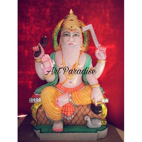 Vishwakarma Statue at Rs 65000 | Marble Vishwakarma Statue in Jaipur | ID: 17684468248