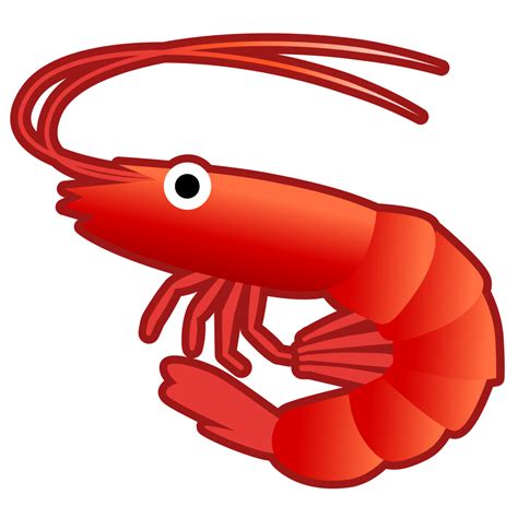 Shrimp Icon | Noto Emoji Animals Nature Iconset | Google