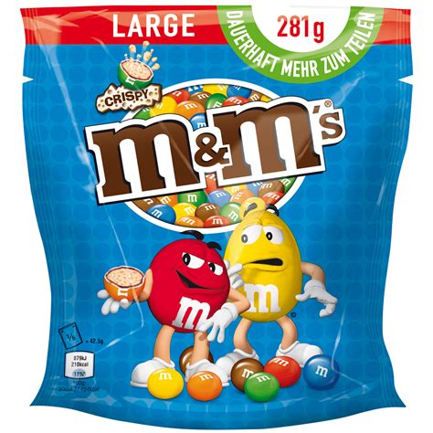 m&m's Crispy 281g | Online kaufen im World of Sweets Shop