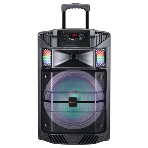 15" Portable Bluetooth DJ Speaker with Disco Light Efect - Walmart.com - Walmart.com