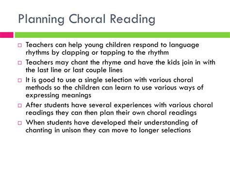 PPT - Choral Reading and Creative Drama PowerPoint Presentation - ID:277804