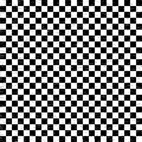 Aesthetic Black And White Checkered Background