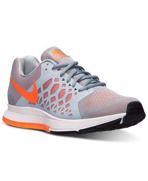 Nike Men'S Zoom Pegasus 31 Running Sneakers From Finish Line in Orange ...