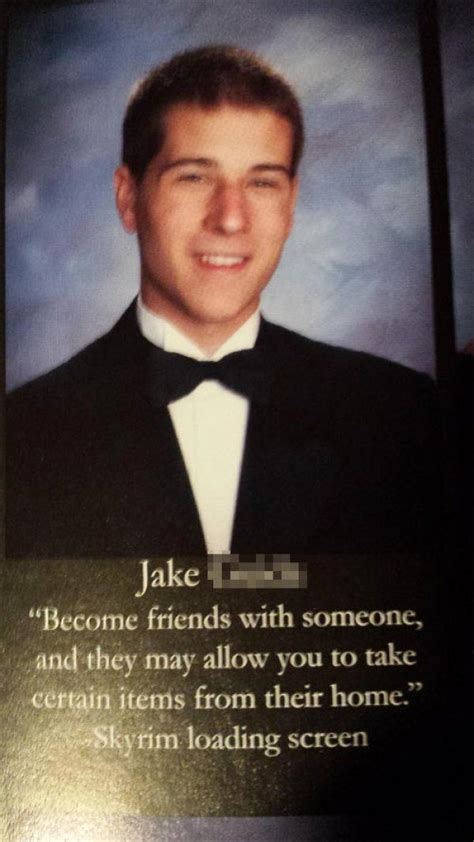 If Videogame Characters Went to Your High School | Best yearbook quotes ...