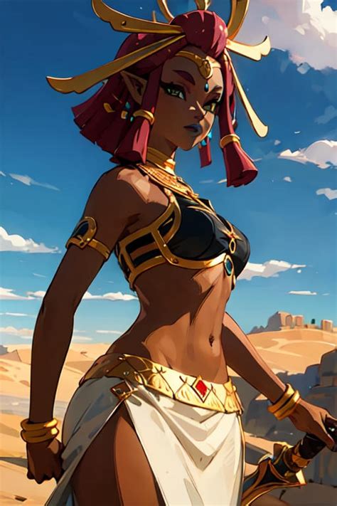 Gerudo queen Riju #12 by SteppenwolfRiju on DeviantArt