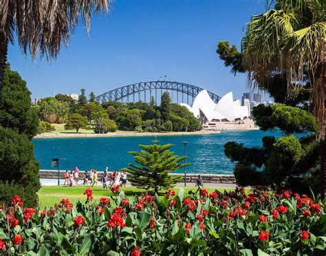 Royal Botanical Gardens in Sydney, Australia.