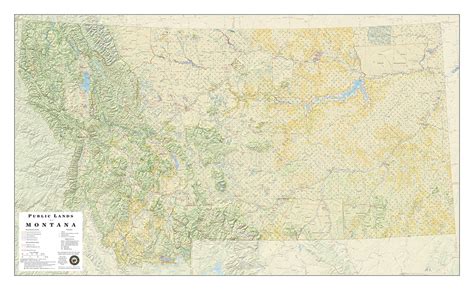 Public Lands Of Montana – Cairn Cartographics