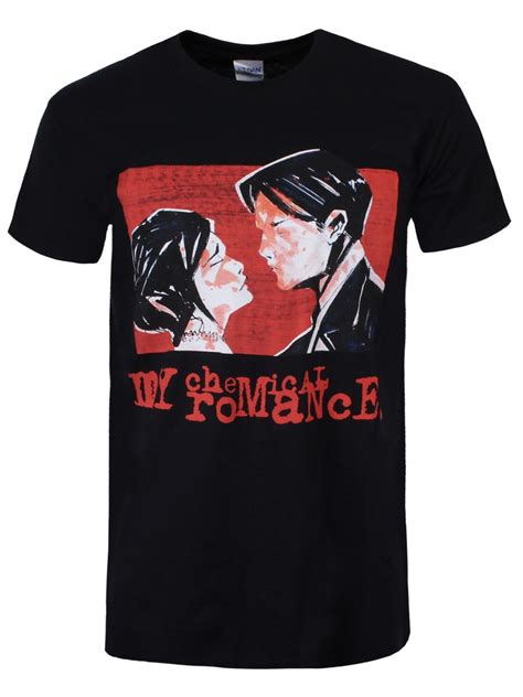 My Chemical Romance Faces Men's Slim Fit T-Shirt - Buy Online at Grindstore.com