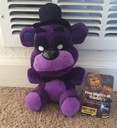 AUTHENTIC Funko Five Nights At Freddy's Plush Shadow Freddy Hot Topic ...