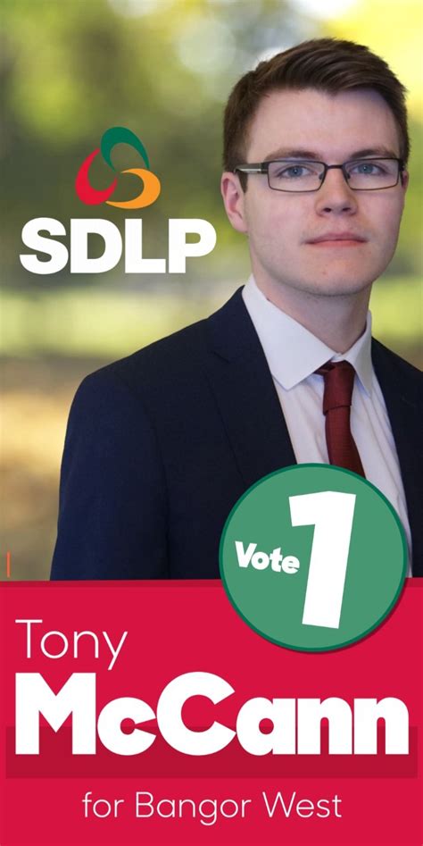 Tony McCann on Twitter: "Delighted to be selected as the @SDLPlive candidate for Bangor West in ...