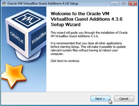 Manually Installing VirtualBox Guest Additions