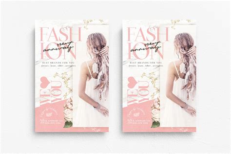 Fashion New Arrivals Flyer Template | Flyer Templates ~ Creative Market