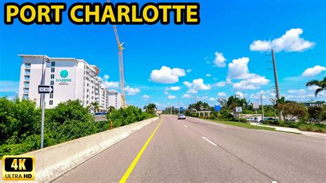 Port Charlotte Florida Driving Through - YouTube