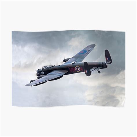 "Avro Lancaster" Poster for Sale by urbanmoon | Redbubble