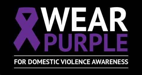 Wear Purple for Domestic Violence Awareness Day - Courageous Christian Father