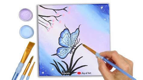 Easy Butterfly Painting