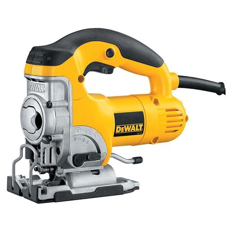 DEWALT Scie sauteuse de qualité supérieure à vitesse variable de 6,5 A - sans clé, avec co ...