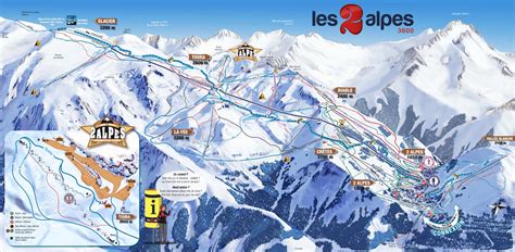 Les 2 Alpes : Guide Station, Accès, Pistes ouvertes, Météo, Webcams ...