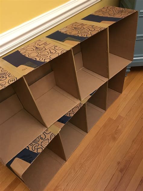 Best 20 Diy Cardboard Box Shelves - Home Inspiration and Ideas | DIY ...