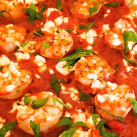 Baked shrimp in tomato sauce - Cuisine With Me