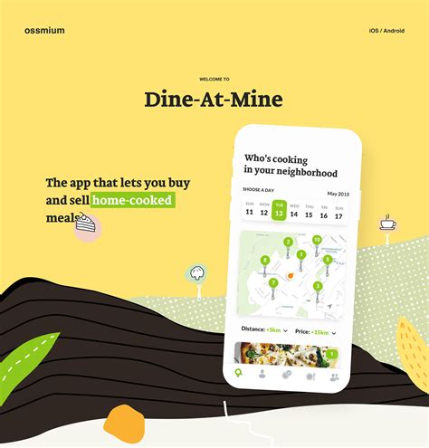 Dine-At-Mine / Food Ordering App on Behance