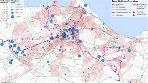 Huge tram extension planned for Edinburgh - BBC News