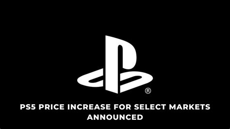 PS5 Price Increase for Select Markets Announced - KeenGamer