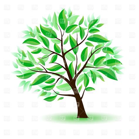 Clipart Tree With Branches And Leaves | Clipart Panda - Free ...