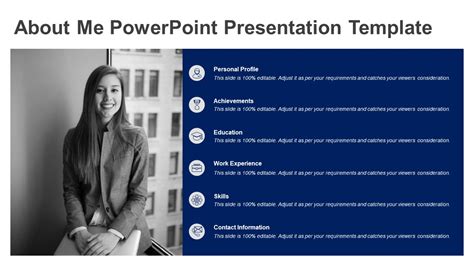 All About Me Powerpoint Template Free