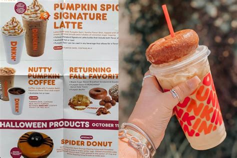 Dunkin Donuts Fall Menu 2024 Pdf Download - Mindy Merrile